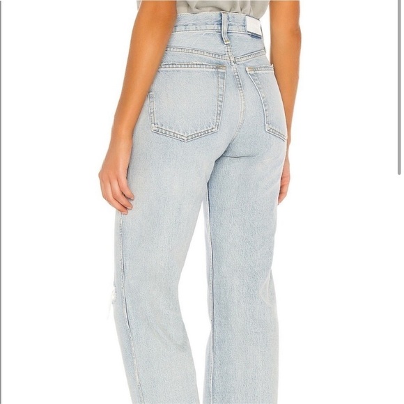 Re/Done Originals 90s High Rise Loose Jeans in Light Worn 7 Size 26 Revolve - Picture 3 of 12